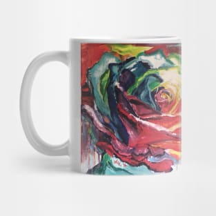 Rainbow Rose Mug